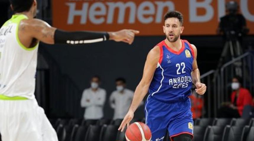 Anadolu Efes uzatmada kazandı
