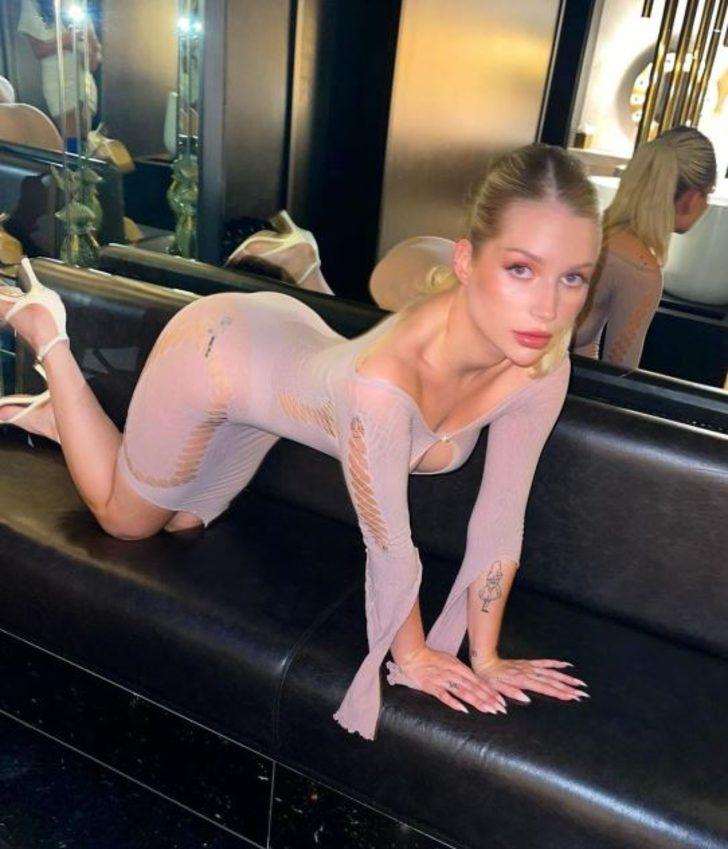 Müstehcen pozlar sonrası Lottie Moss: Seks harika! G1