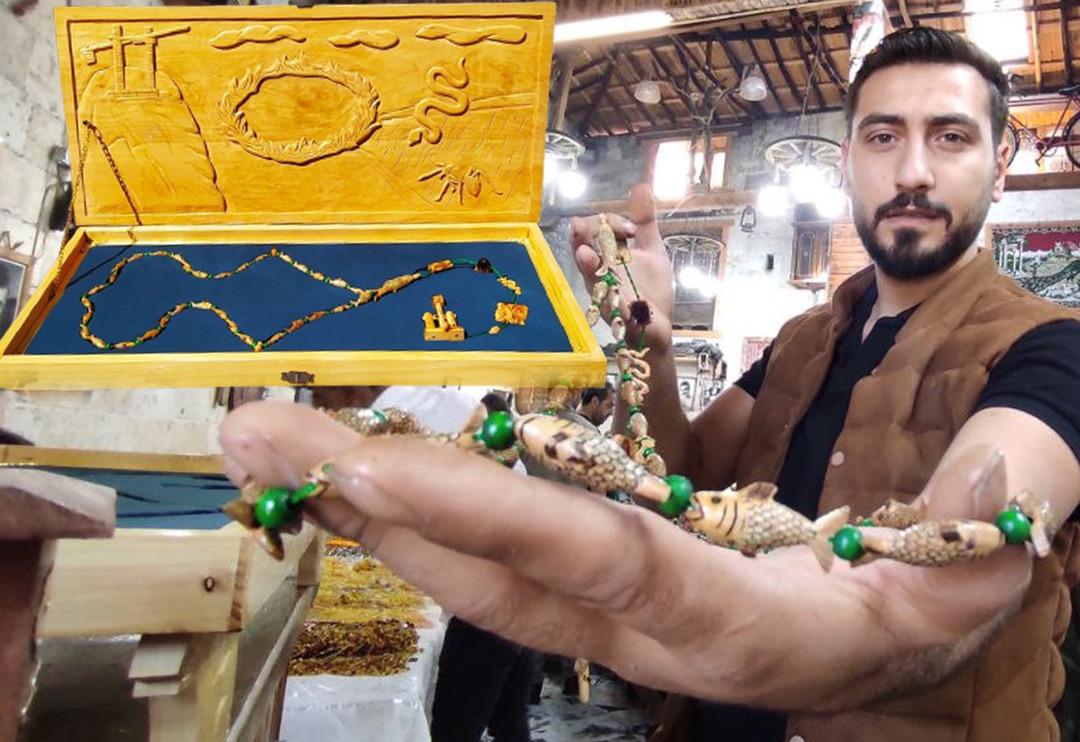 Balıklıg&ouml;l'&uuml;n hikayesini tespihe nakşetti! Değeri dudak u&ccedil;uklattı