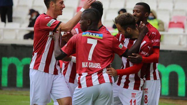 Sivasspor’un yenilmezlik serisi 5 maça çıktı