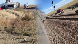 ABD'de yolcu treni raydan çıktı! 3 ölü, 50 yaralı