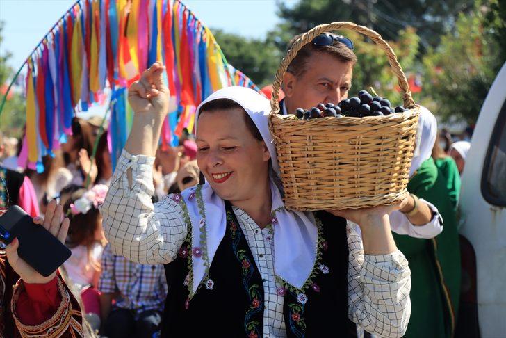 Kırklareli'nde "Kızılcıkdere 1. Bağ Bozumu" etkinliği yapıldı G1
