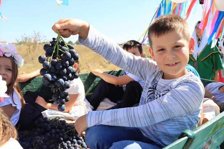 Kırklareli'nde "Kızılcıkdere 1. Bağ Bozumu" etkinliği yapıldı G2