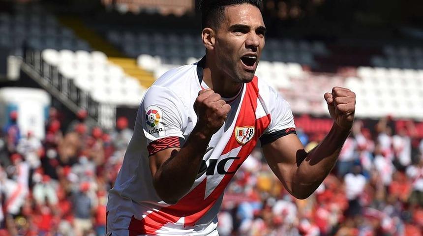 Falcao Rayo Vallecano'da performansını ikiye katladı