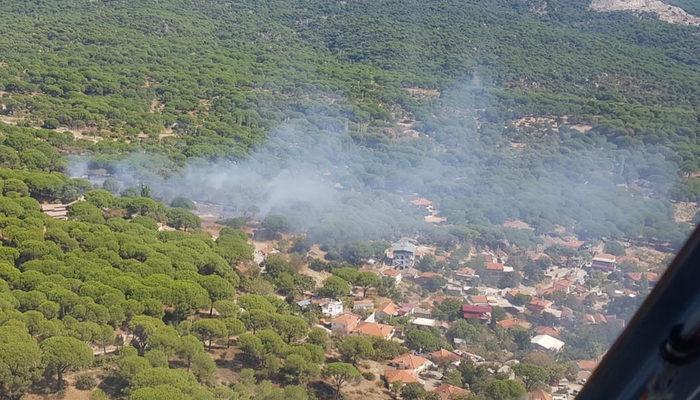 Balıkesir'de korkutan yangın! İki ayrı noktaya müdahale edildi