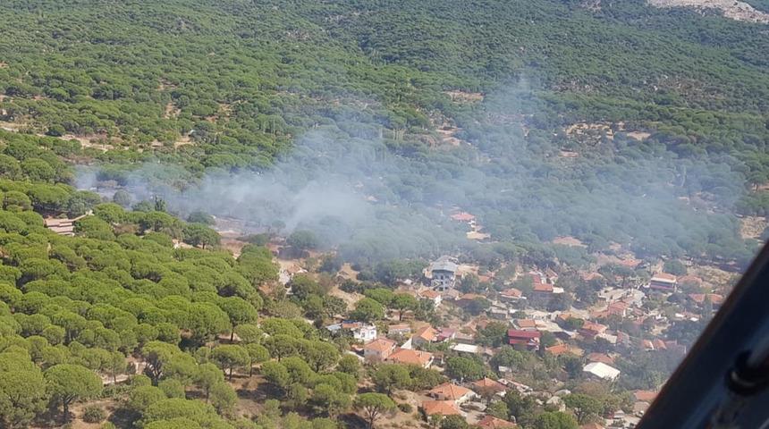 Balıkesir'de korkutan yangın! İki ayrı noktaya müdahale edildi
