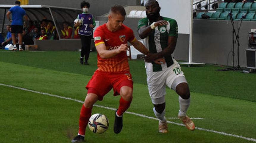 Giresunspor 1-1 Kayserispor (Maç sonucu)