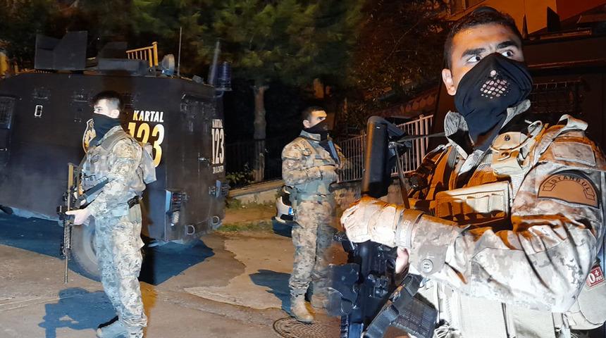 İstanbul'da uyuşturucu operasyonu! Çok sayıda kişiye gözaltı