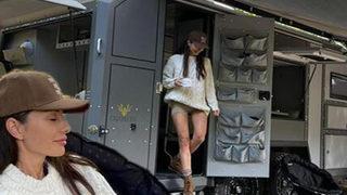 Yasemin Özilhan'ın 300 bin TL'lik karavanı olay oldu! 