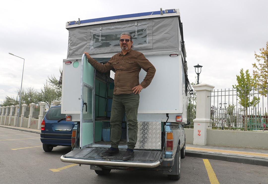 Yıllardır kurduğu hayalini ger&ccedil;ekleştirdi! 120 bin liralık karavanı 35 bin liraya mal etti