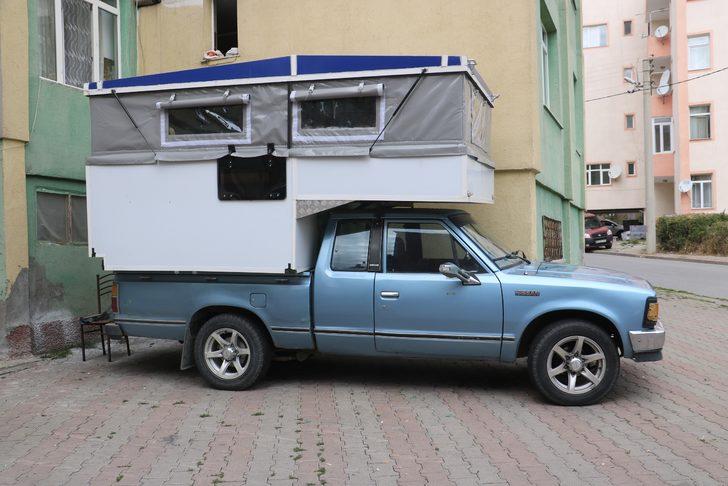 Yıllardır kurduğu hayalini gerçekleştirdi! 120 bin liralık karavanı 35 bin liraya mal etti G4