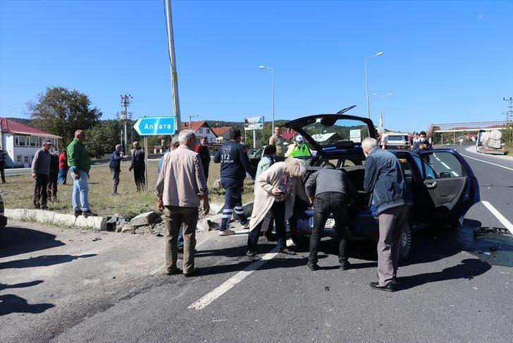 Bolu Dağı'nda meydana gelen kaza ulaşımı aksattı G2