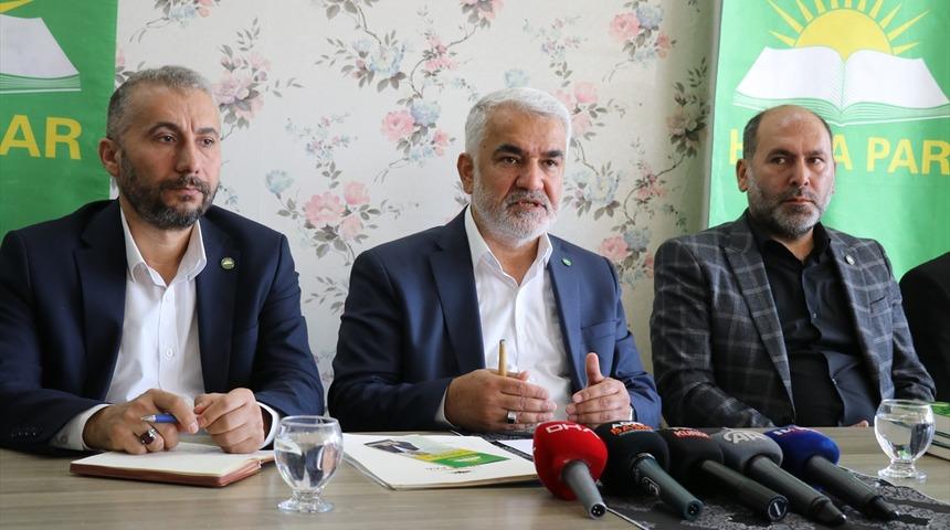 HÜDA PAR Genel Başkanı Yapıcıoğlu, Ağrı'da basın mensuplarıyla buluştu: