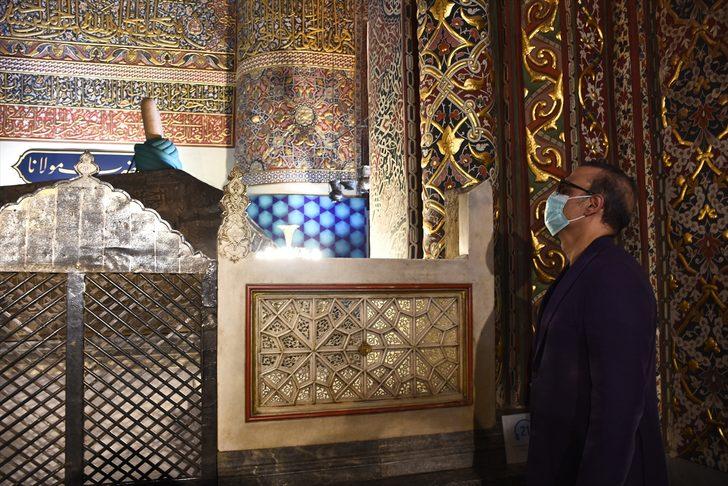 İranlı sanatçı Ali Reza Ghorbani, Mevlana Müzesi'ni ziyaret etti G2