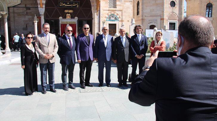 İranlı sanatçı Ali Reza Ghorbani, Mevlana Müzesi'ni ziyaret etti G4