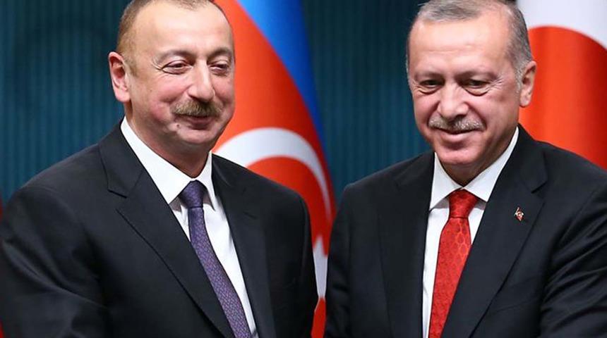 Son Dakika: Cumhurbaşkanı Erdoğan Aliyev ile görüştü