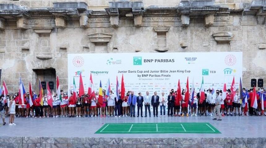 Teniste geleceğin yıldızlarının dünya kupası heyecanı Antalya'da başlıyor