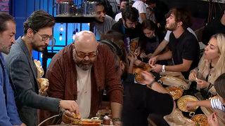 MasterChef'e menemen damga vurdu! Çekim ekibi yarışmacıların menemenlerini kamera arkasında yedi!