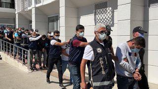 Mersin'deki tefecilik ve yağma operasyonunda 6 şüpheli tutuklandı