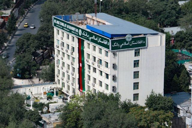 Afganistan İslami Bankası'nın Kabil'deki merkezi