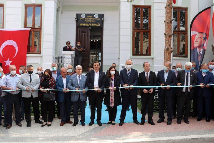 Edirne'de Muhtarlar Konağı hizmete açıldı G2