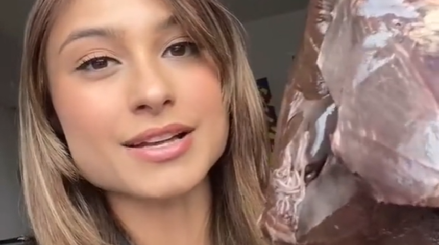 Eskiden vegan olan TikToker’ın yeni çiğ organ diyeti şaşkınlık yarattı