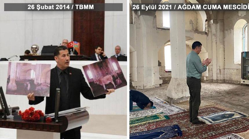 TBMM'de ahıra çevirdiklerini duyurmuştu! Sinan Oğan 7 yıl sonra aynı yerde