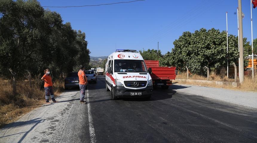 Muğla'da kamyonla çarpışan motosikletin sürücüsü öldü