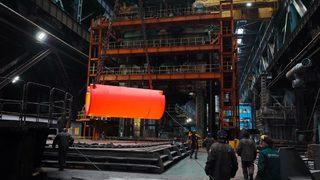 Akkuyu NGS'nin 3'üncü ünitesine ait reaktör tabanının ham parçası yapıldı