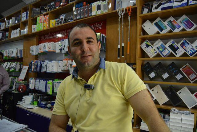 Gaziantep'te cep telefonu hırsızlığı güvenlik kamerasında