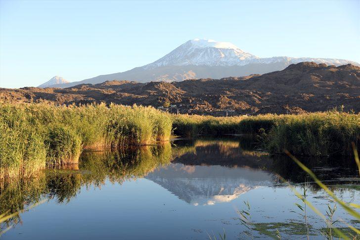 Ağrı Dağı'nın zirvesi yeniden karla kaplandı G2