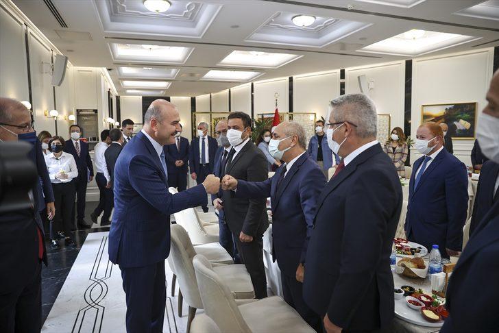 İçişleri Bakanı Soylu, Tüm İtfaiyeciler Birliği Derneği mensuplarını kabul etti: G2