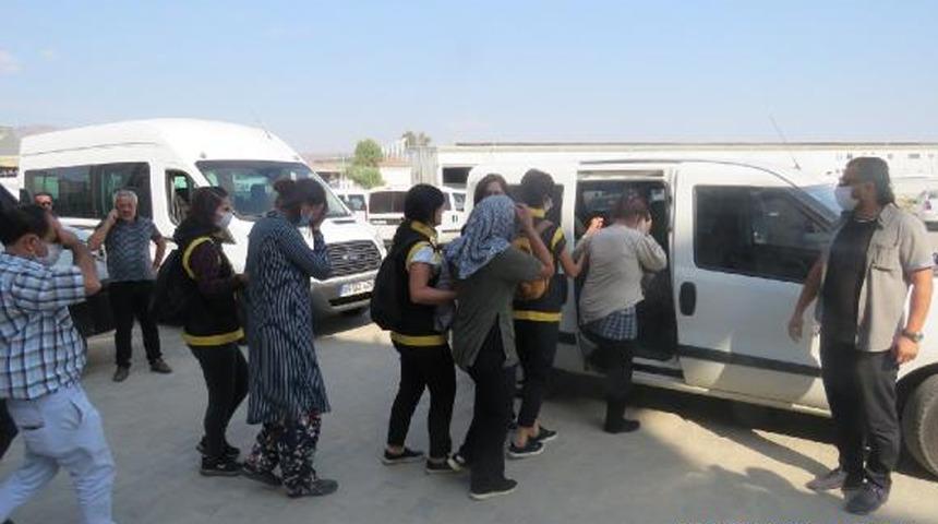 Aile boyu yankesicilik! 4'ü kadın 5 kişi yakalandı