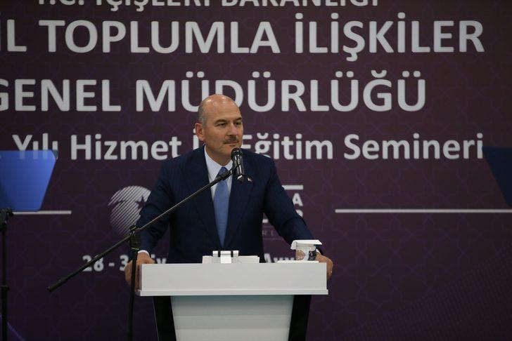 Bakan Soylu, Merkez ve Taşra Teşkilatı Hizmetiçi Eğitim Semineri'ne katıldı: (1) G3