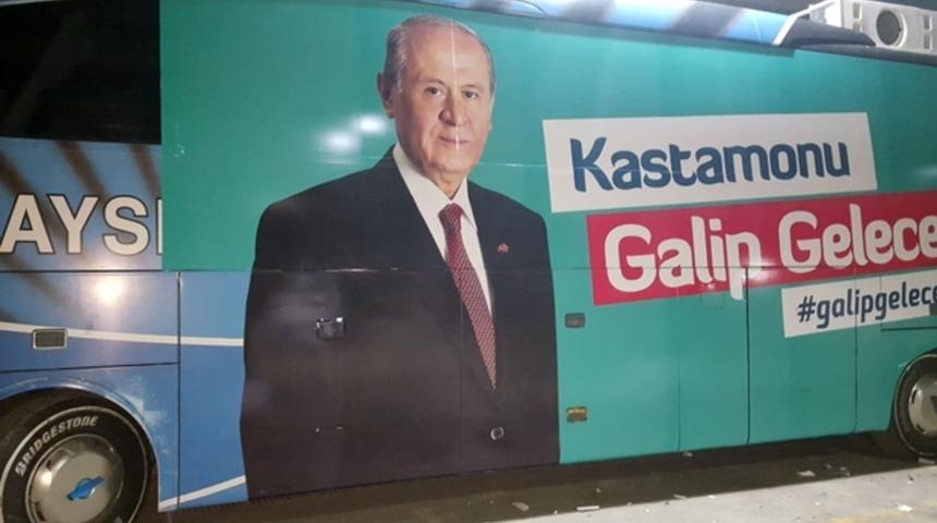 Seçim araçları garajda