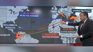Ekvador-Kolombiya- İtalya-Türkiye uyuşturucu hattı çökertildi! Baronlar gözaltında