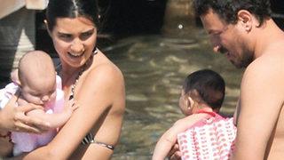 Onur Saylak ve Tuba Büyüküstün'ün ikizleri büyüdü!