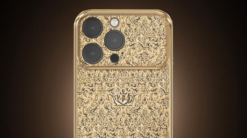 18 ayar altından yapılmış iPhone 13 Pro Max fiyatı ile dudak uçuklatıyor!