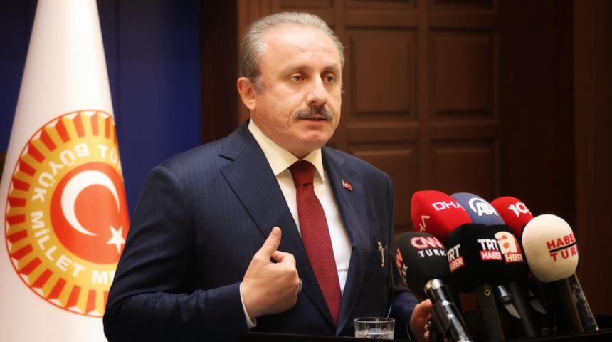 TBMM Başkanı Şentop: Erken se&ccedil;im olmasın diye getirilen bir sistem var