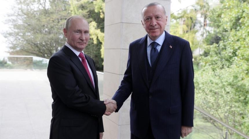 Erdoğan-Putin g&ouml;r&uuml;şmesi Rus basınında: Rusya ve T&uuml;rkiye, b&uuml;y&uuml;k &ccedil;atışma riski nedeniyle ihtiyatlı