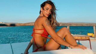 Hamdi Alkan'ın kızı bikinili pozlarıyla Instagram'ı kasıp kavuruyor!