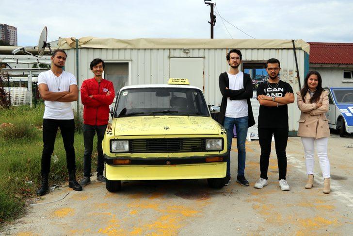 3 bin TL'ye aldıkları Murat 124, otonom araç oldu! İşte Zonguldak'ın Tesla'sı "Sercedes" G3