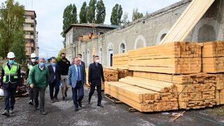 Ardahan Valisi Öner, Millet Bahçesi inşaatında incelemelerde bulundu