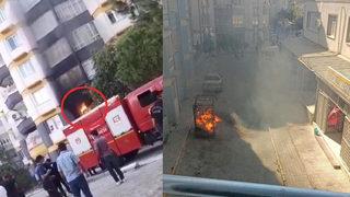 Torbalı'da gerginlik! Suriyelilere ait ev ve araçlar yakıldı
