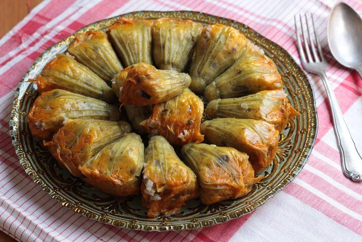 Kabak çiçeği dolması nasıl yapılır? MasterChef kabak çiçeği dolması tarifi ve malzemeleri neler? G2