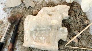 'Anadolu'nun Pompeisi' Myra'dan tarih fışkırdı! Kadın ve erkek heykelcikleri bulundu