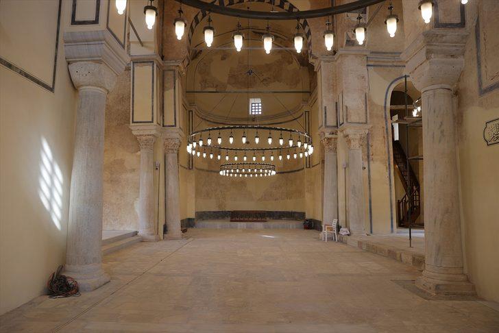 Edirne'de tarihi Enez Fatih Camisi'nin restorasyonunda sona gelindi G1