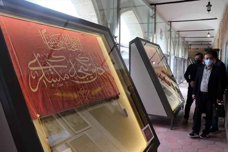 Edirne'de Osmanlı mirası 9 sancak onarılarak sergilenmeye başlandı G3