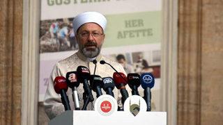 Diyanet İşleri Başkanı Ali Erbaş: İtibar suikastı yapılmaya çalışıldığını görüyoruz