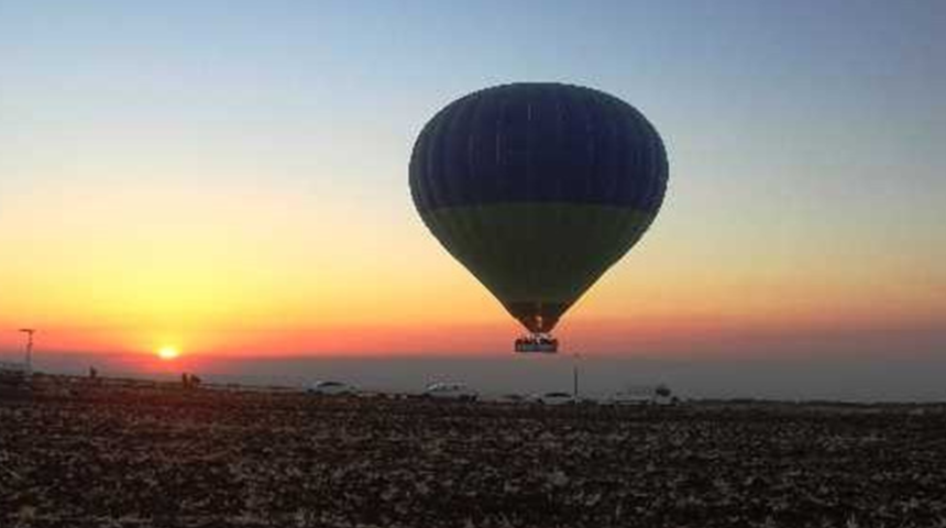 Göbeklitepe’de balon turları yeniden başladı! Gökyüzünde görsel şölen oluşturdu